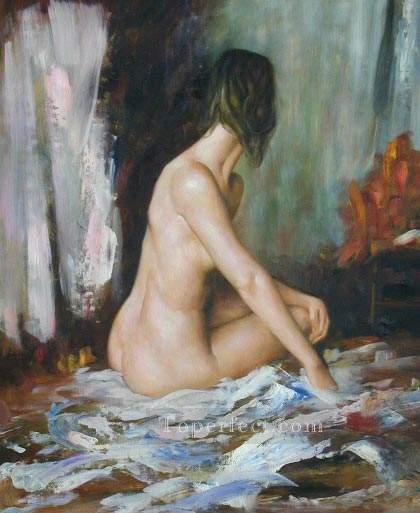 nd020eD impressionism female nude Oil Paintings